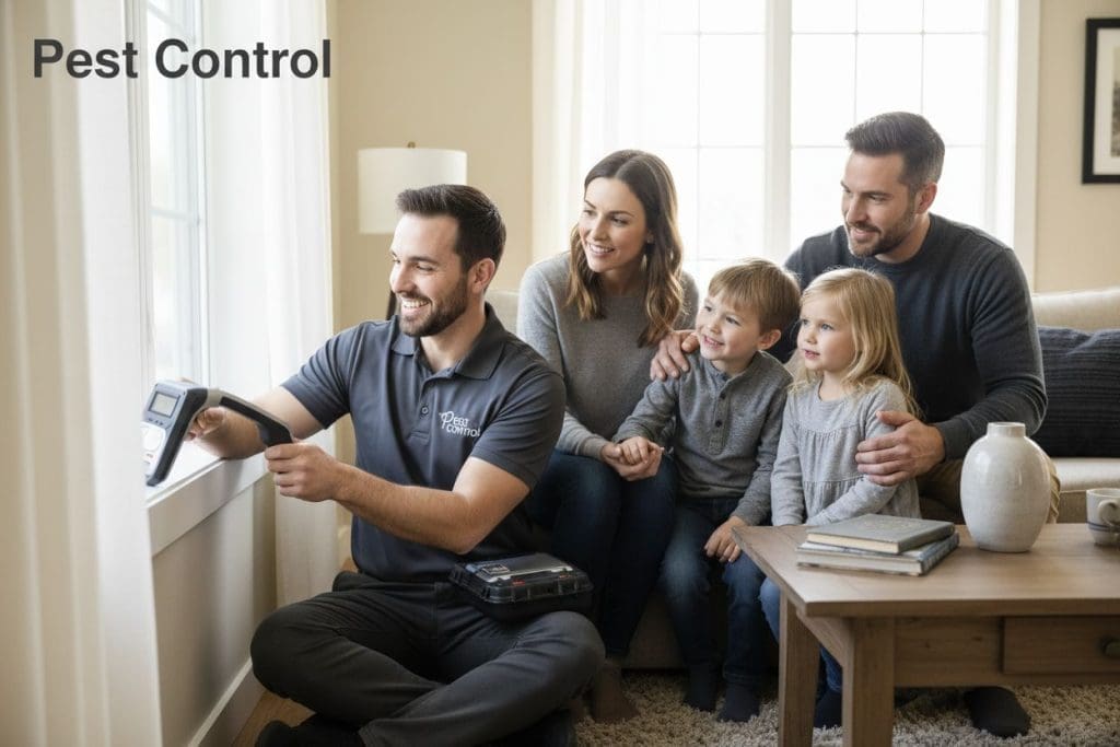 domestic pest control family