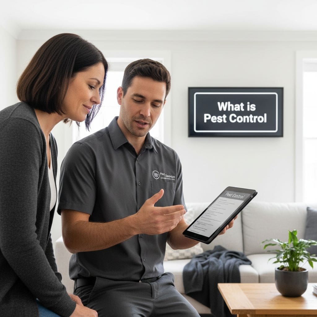 pest control professional home