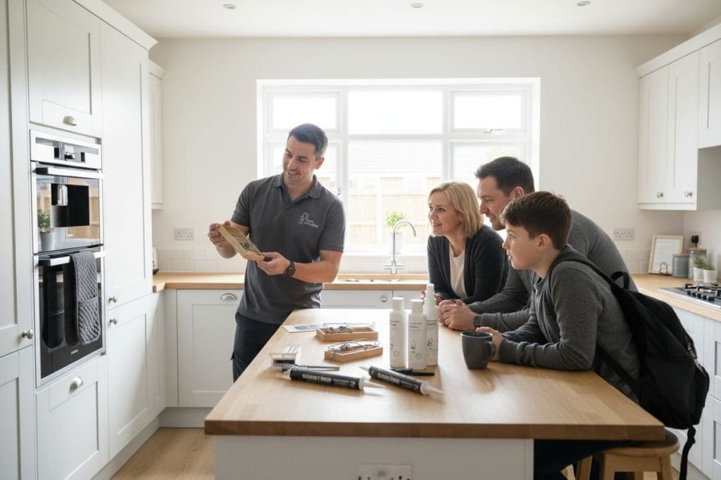 pest prevention products, family, demonstration